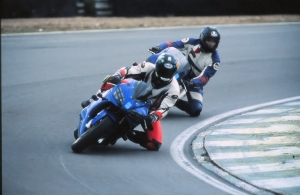 Me and a pal at Brands Hatch