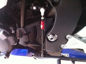 HM quickshifter and gear indicator pics