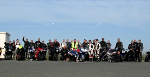 Some of the 42 Gixerjunkies on the trip I organised to Le Touquet in 2010. Brilliant day with great people.