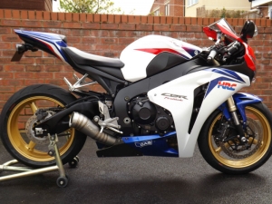 RR9 my latest fireblade HRC 50th aniversary