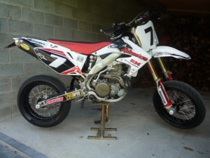 My crf450x hm