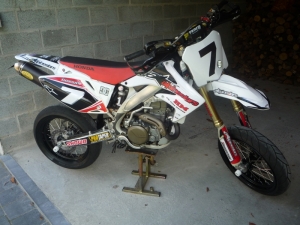 My crf450x hm