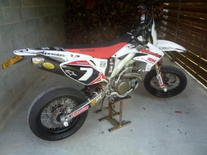 My crf450x hm