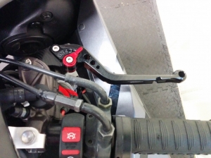 Normal Pazzo Brake Lever.  DataTool Heated grips