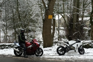 me and my lad on return from cat and fiddle two weeks ago