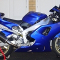 My 'old' R1 aound 2003 - 147BHP back then - not bad eh? This had carbs [remember them!]