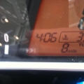 O.k. I forgot to take the picture with the 0 miles, 8's a good number though.
isn't it ;)