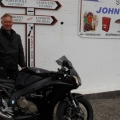 A rainy John 'o' Groats