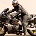 A previous girlfriend who regularly rode my blade, all 5ft 5 of her. She owned a GSXR600 and boy could she ride it!