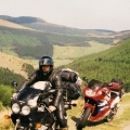 Touring in North Wales with a previous girlfriend. Fantastic weather and scenery to die for!