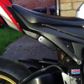 Rexpeed pillion adaptors fitted