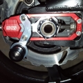 Madmoto chain adjusters, for those who have concerns about madmoto adjusters and the chance of the axle moving, by using original adjusting bolt and nut instead of the one supplied any worries...